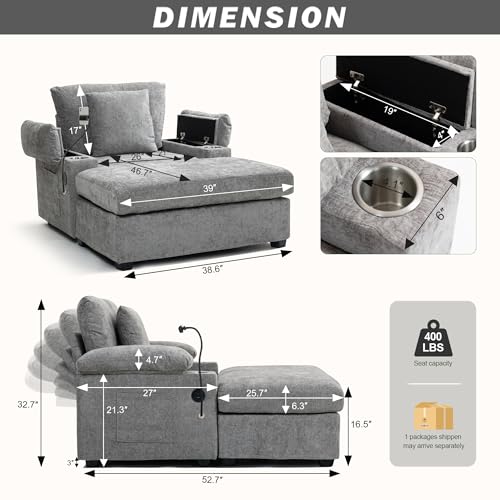 Best Lounge Chair With Ottoman