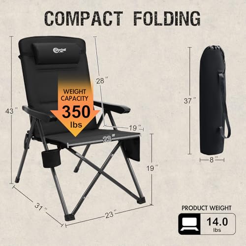 Best Camping Chair With Adjustable Back