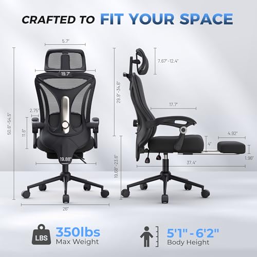 Best Ergonomic Desk Chair With Footrest