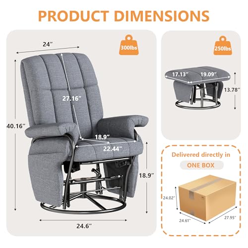 Best Recliner Chair With Ottoman